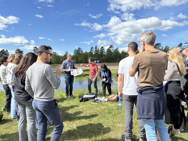 Fältstudier på ett Blue Transition-möte, maj 2025