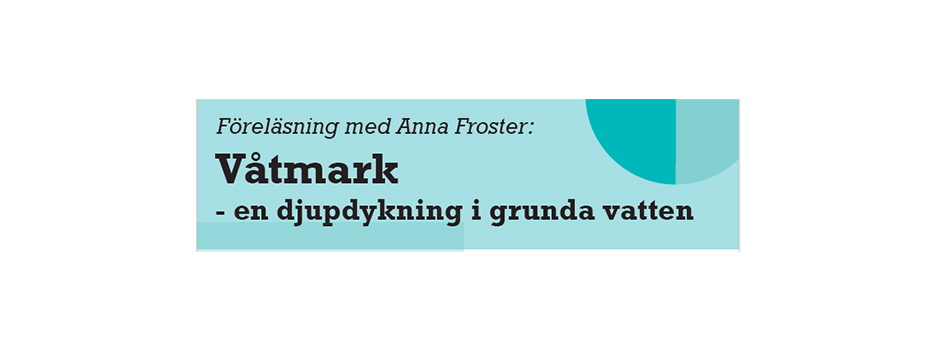 Föreläsning om vatten i Ljungby kommun
