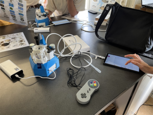 3-d printat mikroskop som används för att studera livet under ytan, Foto Anna Sara Roos