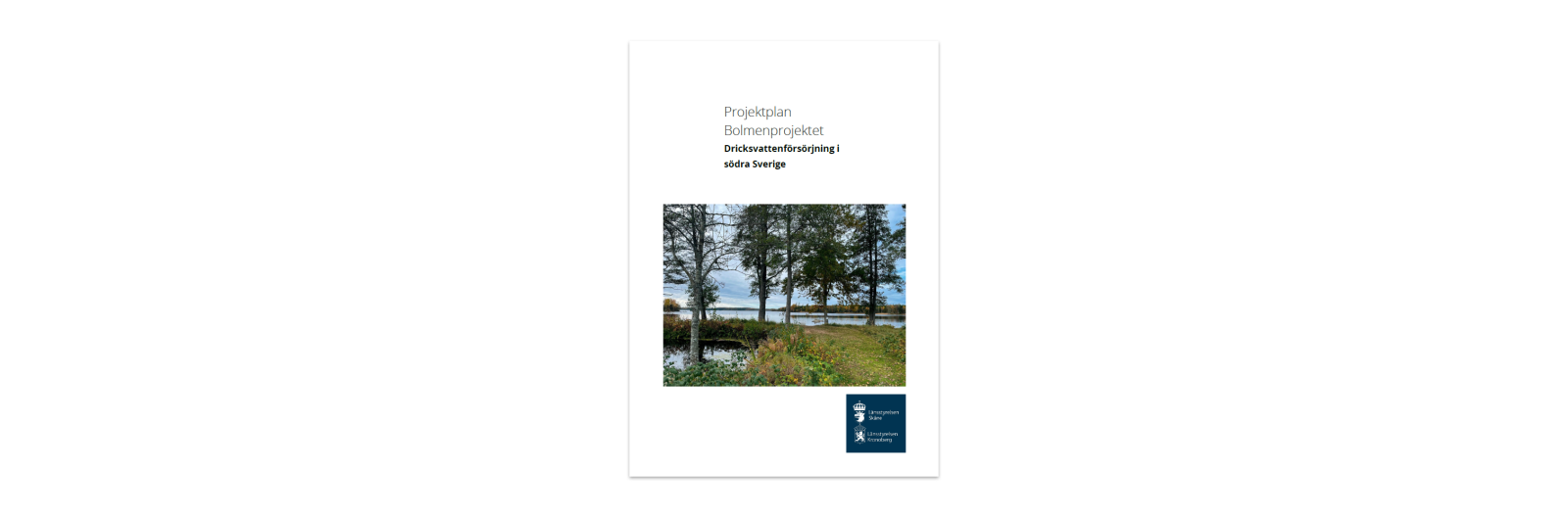 Projektplan Bolmen och Bolmenanläggninge