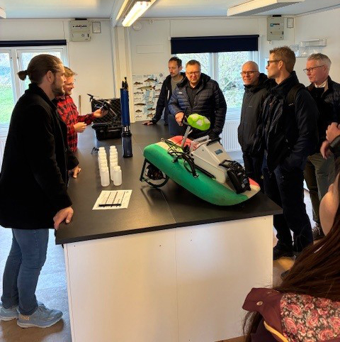 Workshop med Räddningstjänsten på Forskningsstation Bolmen