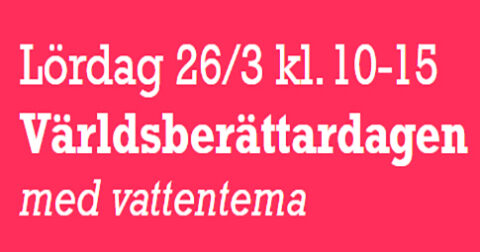 Världsberättardagen 26 mars 2022