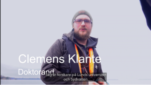 Clemens Klante, film om vågmodell forskningsprojekt