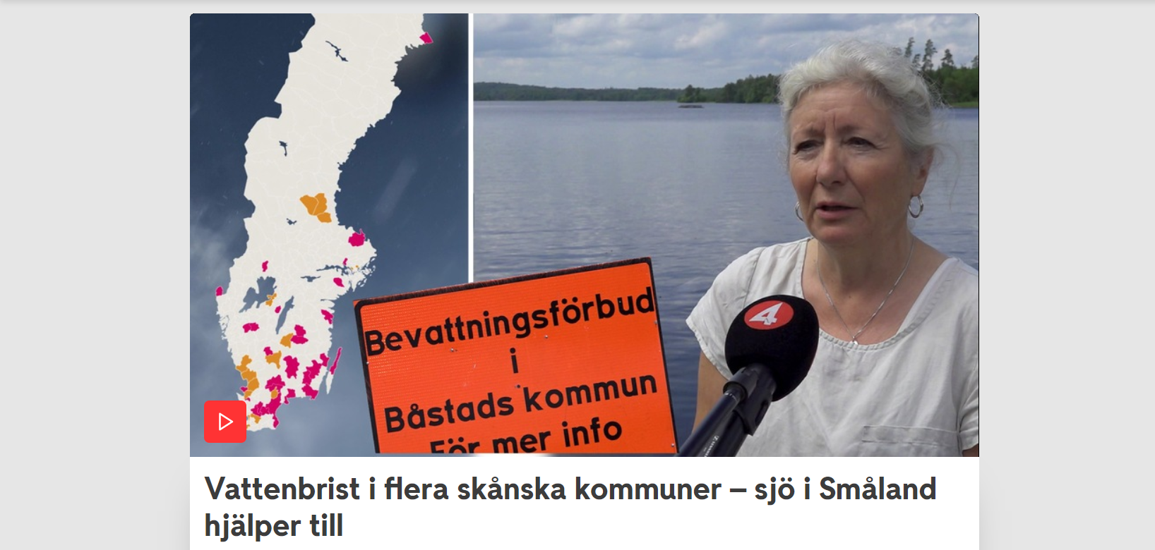 Skärmavbild från reportaget i TV4